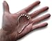 Wrenwane Premium Shower Curtain Hooks, 100% Stainless Steel, Polished Chrome, Set of 12 Rings