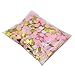 Mybbshower Pink White Gold Wedding Confetti Baby Shower Decorations Party Table Scatters 2/5 Inch