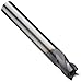 Niagara Cutter N46420 Carbide Square Nose End Mill, Metric, AlTiN Finish, Roughing and Finishing Cut, 30 Degree Helix, 4 Flutes, 39mm Overall Length, 3mm Cutting Diameter, 3.000mm Shank Diameter