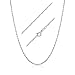 Sterling Silver 1.3mm Fine Open Cable Chain 12