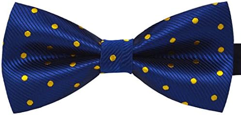 SISIDI Men's Double Layer Adjustable Pre-tied Mens Bow Ties B36 (18)
