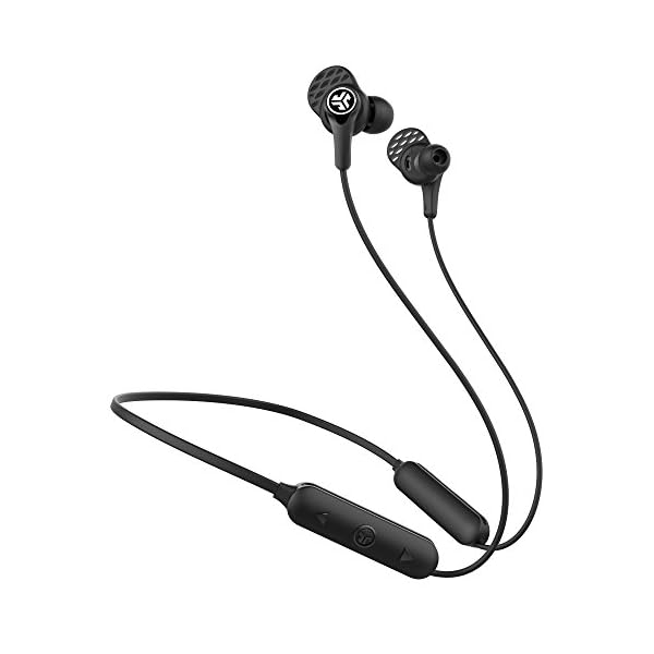 JLab-Audio-Epic-Executive-Wireless-Active-Noise-Canceling-Earbuds-Black-Travel-Friendly-7-Hour-Battery-Life-Bluetooth-41-aptX-Technology-IP54-Sweatproof-Extra-Gel-Tips-and-Cush-Fins-Travel-Case JLab Audio Epic Executive Wireless Active Noise Canceling Earbuds - Black - Travel Friendly 7 Hour Battery Life…