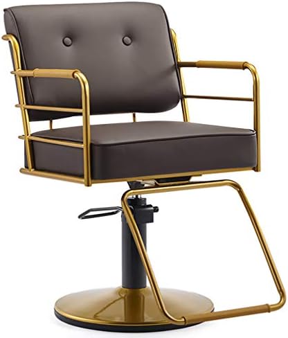 COMO Liftable And Rotatable Barber Chair, PU Leather, High Density Sponge, Metal Bracket, Multi-Color Optional