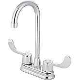 Kingston Brass KB491ADA Vista Bar Faucet, 4-3/4", Polished Chrome