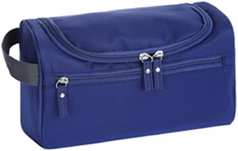 Codyna Travel Toiletry Bag for Men Women [ Travel shower bag with Hanging Hook ] (Blue)