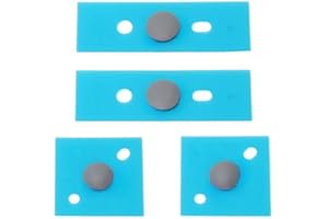 XIANG-YI Laptop Rubber Feet Replacement for Microsoft Surface Laptop 3 4 5 Anti Slip Laptop Bottom Case Rubber Foot Pads (Silver)