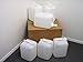 5 Gallon Carboy, 6 Pack (30 Gallons), Emergency Water Storage Kit - New - Boxed - Includes 1 Spigot