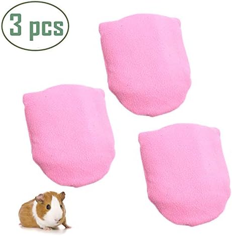 JanYoo Chinchilla Hedgehog Guinea Pig Bed Accessories Cage Toys Bearded Dragon House Hamster Supplies Habitat Ferret Rat