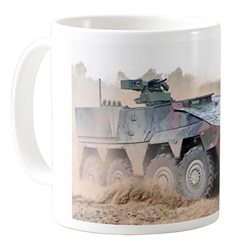 AquaSakura - Afv Armoured Fighting Vehicle Gtk Boxer Hk Gmg Ifv - 11oz Ceramic Coffee Mug Tea Cup