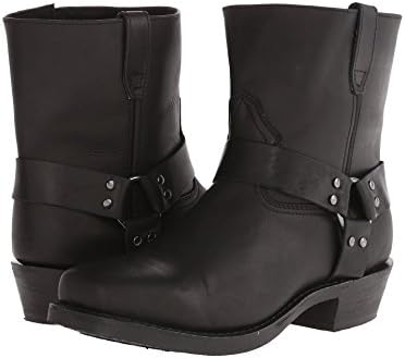 Dingo Rev Up Zipper Motocycle Boots Men\'s Black Leather Size 9 NWT #DI19090 Dingo Men main image 2