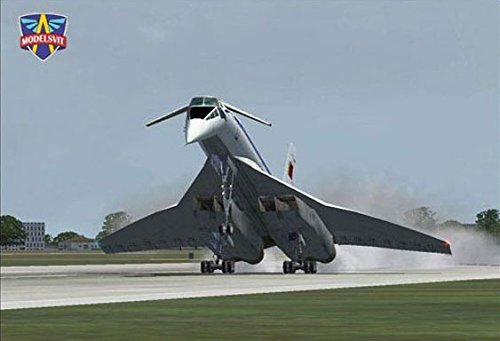 1/72 Lo Tupolev Tu-144 Concorde ski supersonic airliner Plastic