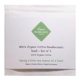 Organic Handkerchiefs Womens Cotton Set - 8