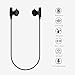 iXCC Bluetooth Headphones, Wireless Sports Earphones Half in Ear Earbuds Mic Long Hours Playtime, Apt-x Stereo, Bluetooth V4.1, IPX4 Nano Coating Sweatproof, Noise Cancelling Headset - Black