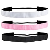 Suddora Non-Slip Sports Headbands with Comfy Velvet Lining