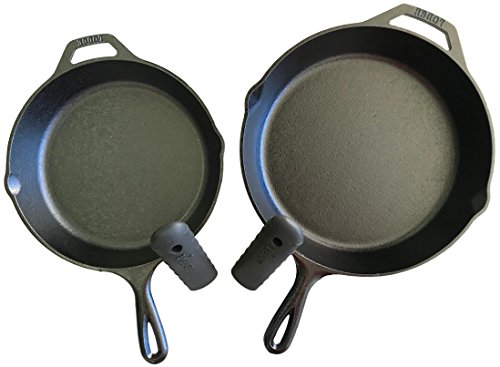 Click Here to See More Images Lodge Seasoned Cast Iron Skillet Bundle, 12