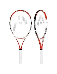 Cabeza - Raqueta de tenis encordada de micro gel Radical OS, sin funda.