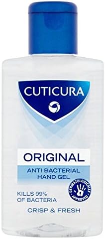 Cuticura Hand Gel Cucumber Mint 100ml Kills 99.99% Bacteria Fast Drying