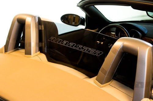 DEFLECTAIR() - Wind Deflector for BMW Z4 2002-2008 Convertible - Black w/Roadster Engraving