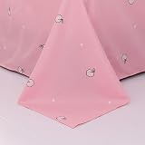 Loussiesd Cartoon Peach Comforter Cover Set Kid Bedding 3Pcs Microfiber view 7