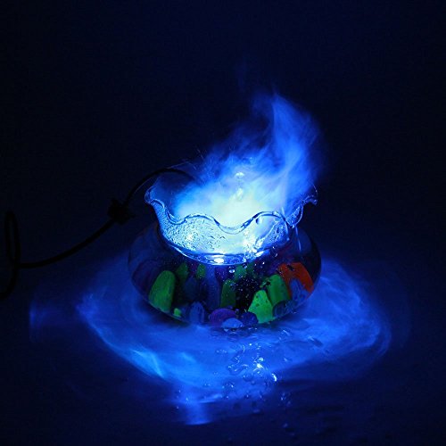 CNZ Mist Maker Fogger Replacement Mister with 12 LED Lights (Mist