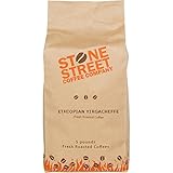 Stone Street Coffee Ethiopian Yirgacheffe Fresh Roasted Coffee, 5 lb Whole Bean