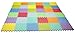 HemingWeigh Kids Multicolored Interlocking Puzzle Play Mat - 36 Tiles - Soft and Safe EVA Foam - Excellent for Day Care's, Play Rooms, Baby Rooms, and playgrounds.