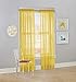 No. 918 Calypso Sheer Voile Rod Pocket Curtain Panel, 59