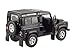 Welly Collection 1:24 Land Rover Defender Diecast Vehicles, Black