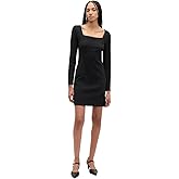 Gap Womens Squareneck Knit Mini Dress
