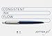 Parker Jotter Gel Pen, Black and Chrome, Medium Point, Black Ink