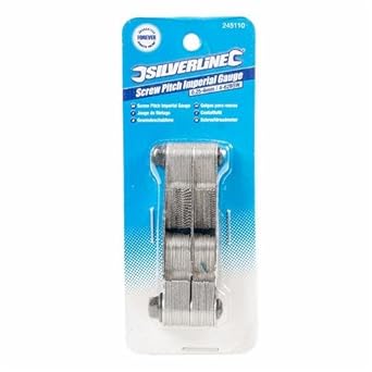 Silverline 245110 - Galga (tamaño: 0.25-6mm)