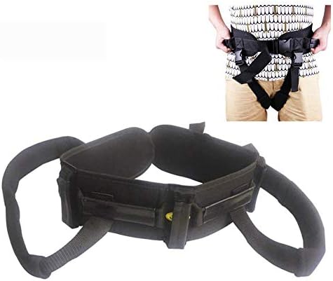 Transfer Belt with Leg Loops -Gait Belt Transfer Walking Belt with Multi Handles- Medical Nursing Walking Assist Aid Long Strap and Quick Release Buckle