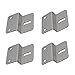 HQST Solar Panel Mounting Z Brackets (2 Sets of Z Brackets)