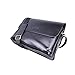LARMA Newest Fashion Men's Genuine Leather RFID Blocking Secure Briefcase Shoulder Messenger Bag, L2-Black