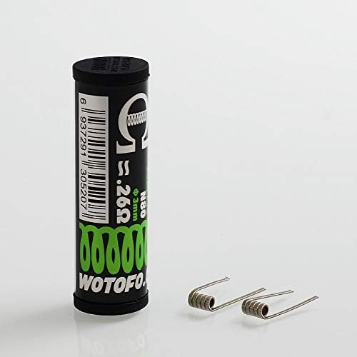 Wotofo Quad Core Fused Clapton N80 Wire 3mm - 0.26ohm, Green