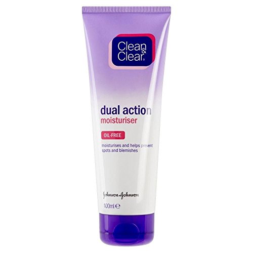 Clean & Clear Oil Free Dual Action Moisturiser (100ml) - Pack of 6