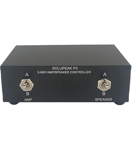 Amazon.com: SOLUPEAK P3 2-Way AMP Amplifier to 2 Pair of Speakers