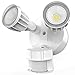 30W LED Security Light Motion Outdoor, Motion Sensor Light Outdoor, Dual-Head Motion Light, 2550LM 5000K Waterproof IP65, ETL Flood Lights