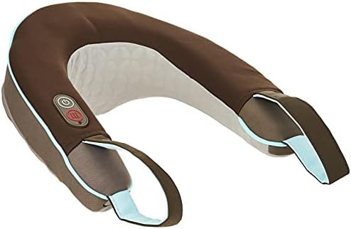 HoMedics Neck and Shoulder Massager - Massage Pillow with Vibration for  Multi-Purpose Relief, Relieve and Relax Stiff Muscles with Soothing Heat,  Easy-Use Integrated Control - Black price in UAE