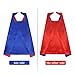 iROLEWIN Superhero Capes for Kids with Masks Dress Up Costumes - Boys Girls Super Hero Party Favors, 8 Pack (8 colors with double side)