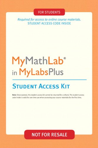 MyMathLab Plus -- Valuepack Access Card (2nd Edition)