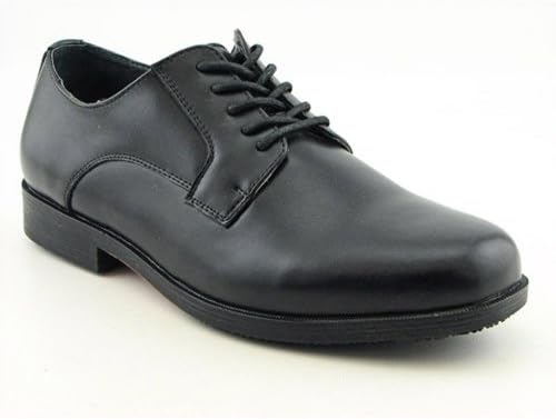 GENUINE GRIP 9540-9.5W Oxford Dress Shoes,Men,Black,PR