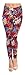 VIV Collection Plus Size Printed Brushed Ultra Soft Leggings (Fiery Paisley)