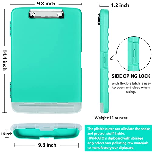 HWPRATO Clipboards Organizer Nursing Clipboard with