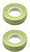 2 Light Green Floral Tape Stem Wrap Gum Paste 1/2