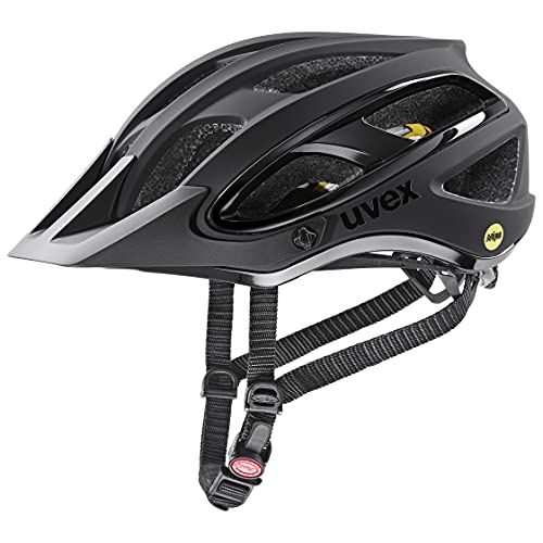 uvex unbound MIPS - sicherer MTB-Helm für Damen und Herren - MIPS-Sysytem - individuelle Größenanpassung - all black matt - 54-58 cm