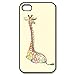 Giraffe iPhone 4/4s Case Hard Plastic iPhone 4/4s Case