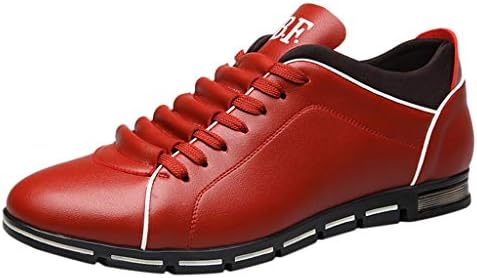 Hunzed Men【Business Casual Leather Shoes】Clearance Men's Brogues Oxford Wingtip Leather Dress Shoes for Business Casual Lace-Up