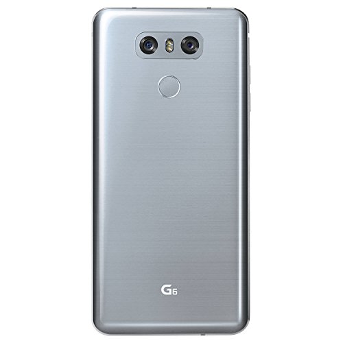 LG G6 H872 5.7in 32GB Unlocked GSM Android Phone w/ Dual 13MP Cameras - Ice Platinum (Renewed)