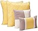 Chic Home 8-Piece Embroidery Comforter Set, Queen, Livingston Yellow